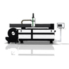 CNC Cutters Laser Lazer Mesin Pemotong 1000 W Serat Laser Mesin Pemotong Lembaran Logam