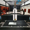 CNC Cutter Industrial / Logam Serat Laser Cut / Laser Fiber Cutting Machine Laser Cuttting 5 Gandar